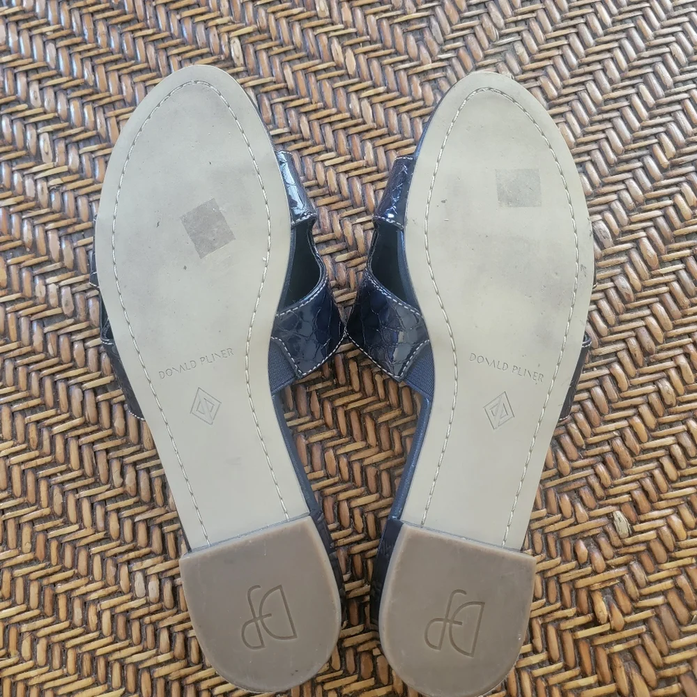 Donald Pliner Patent Leather Sandals - Picture 4 of 7